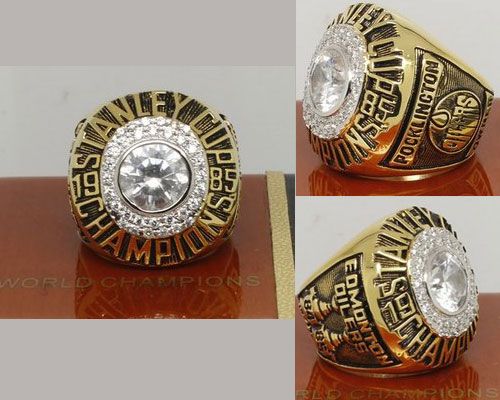 1985 NHL Championship Rings Edmonton Oilers Stanley Cup Ring